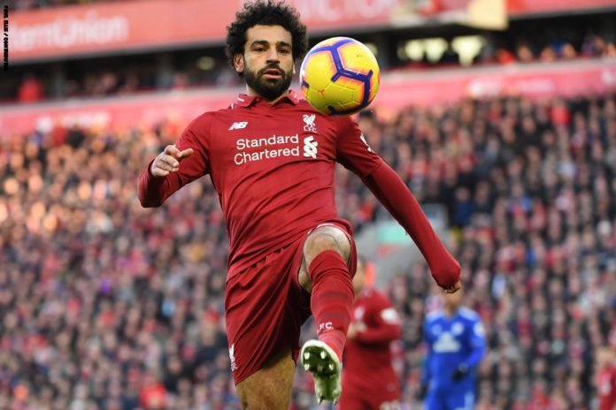 محمد صلاح بفوز ليفربول على كارديف سيتي