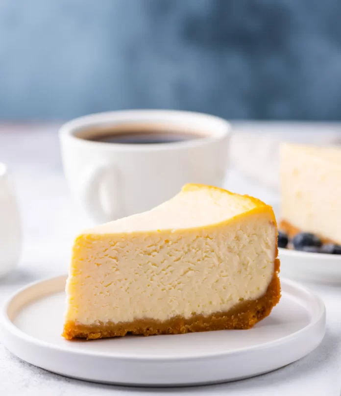 New York-style cheesecake